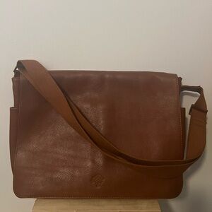 Brown work bag